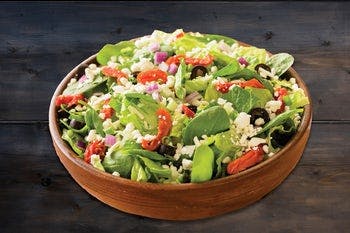 Order Mediterranean Salad - Salad food online from Papa Murphys Take N Bake Pizza store, Elk Grove on bringmethat.com