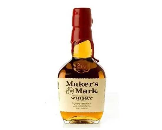 Order Maker's Mark, 375mL whiskey (45.0% ABV) food online from Tenderloin Liquor store, San Francisco on bringmethat.com
