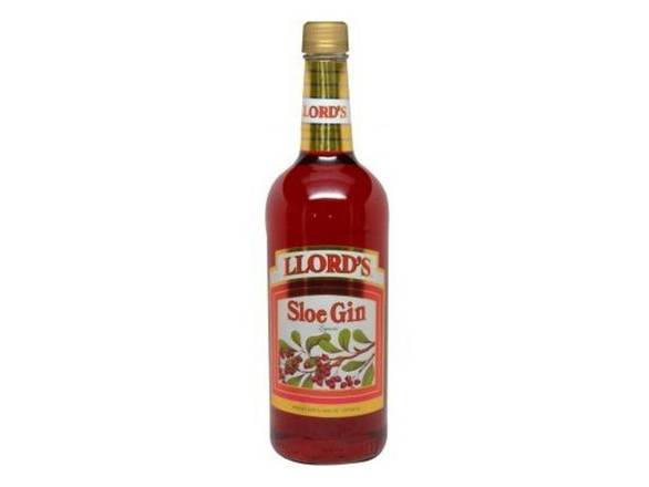 Order Llord's Sloe Gin - 750ml Bottle food online from Josh Wines & Liquors Inc store, New York on bringmethat.com