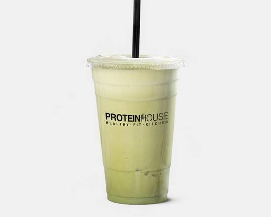 Order 16 oz Matcha Green Tea food online from Proteinhouse store, Phoenix on bringmethat.com