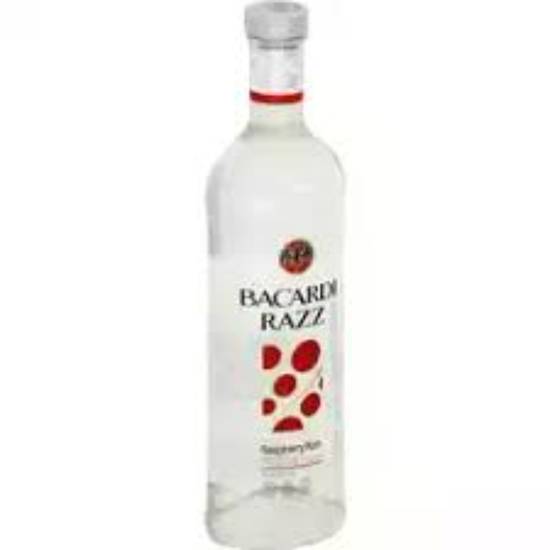 Order Bacardi Razz 750 ml  food online from Fast Stop Market & Liquor store, Victorville on bringmethat.com