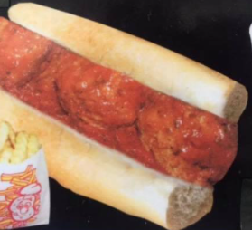 Order Meatball Sandwich food online from Cozzi Corner Hot Dogs Beef & Catering store, Downers Grove on bringmethat.com