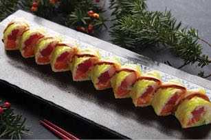 Order Christmas Tree Roll food online from Ten Asian Bistro store, Trumbull on bringmethat.com