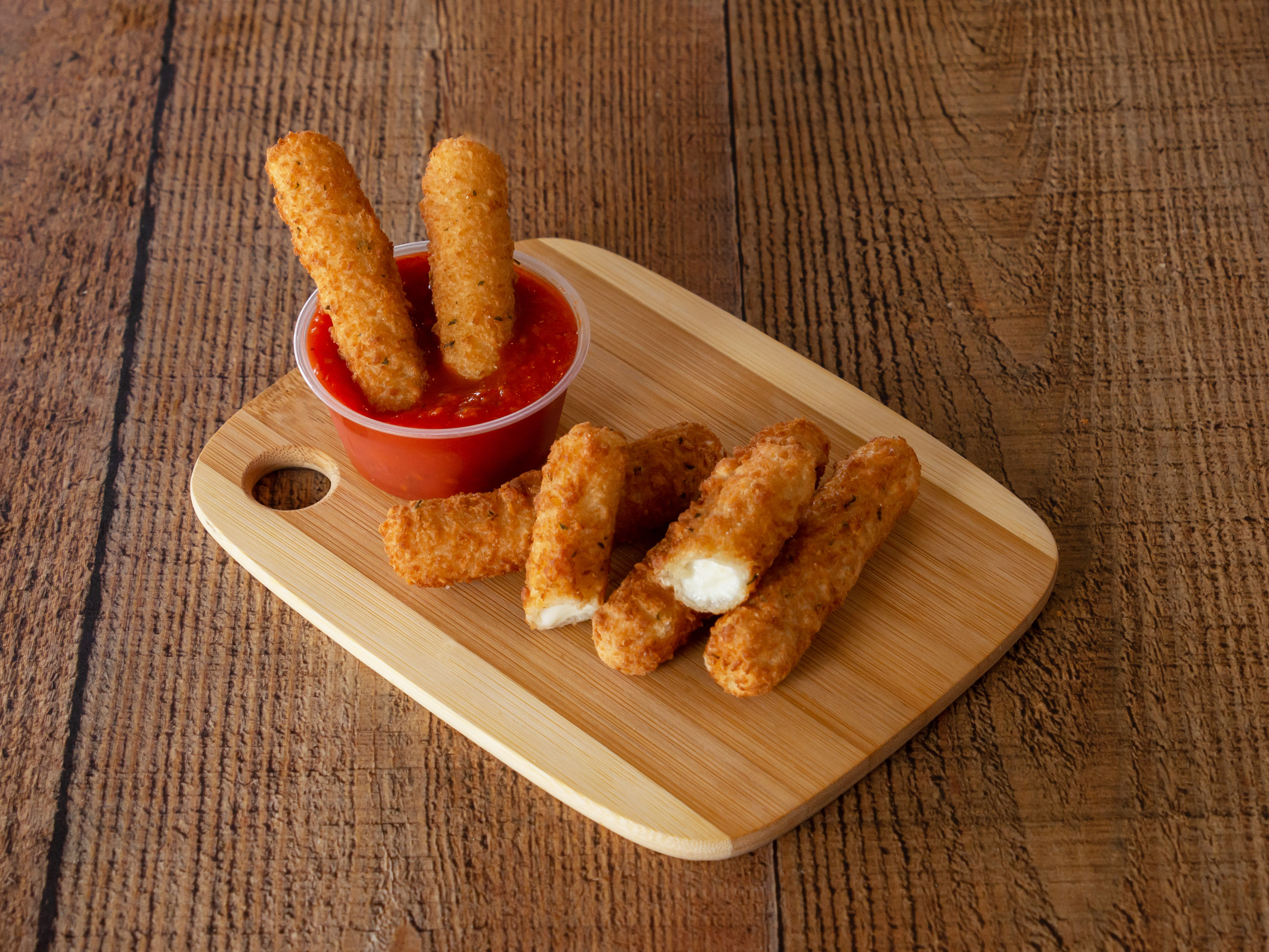 Order Mozzarella Sticks (6) food online from Phil And Jim Steaks & Hoagies store, Brookhaven on bringmethat.com