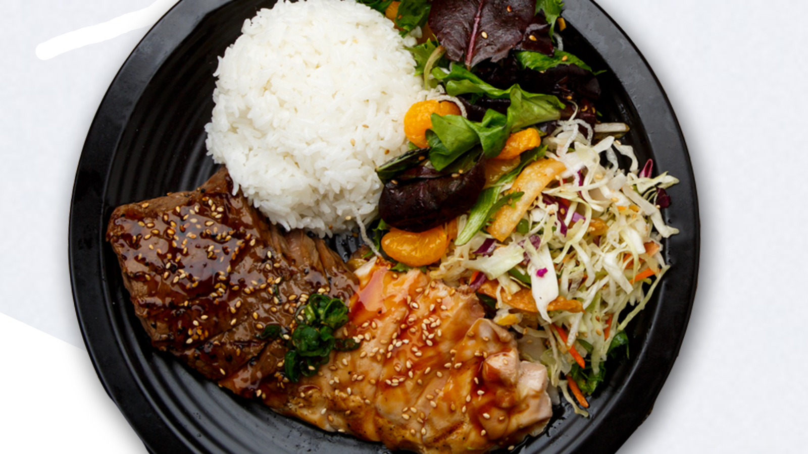 Order Steak and Chicken Plate food online from Sansai Japanese Grill store, Burbank on bringmethat.com