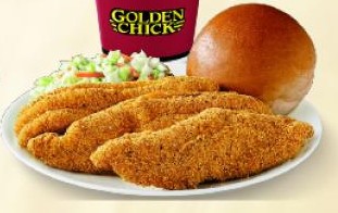Order Southern Fried Catfish Combo food online from Golden Chick store, San Antonio on bringmethat.com