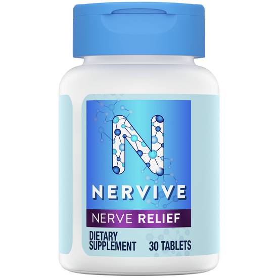 Order Nervive Nerve Relief Tablets (30 ct) food online from Rite Aid store, Mount Vernon on bringmethat.com
