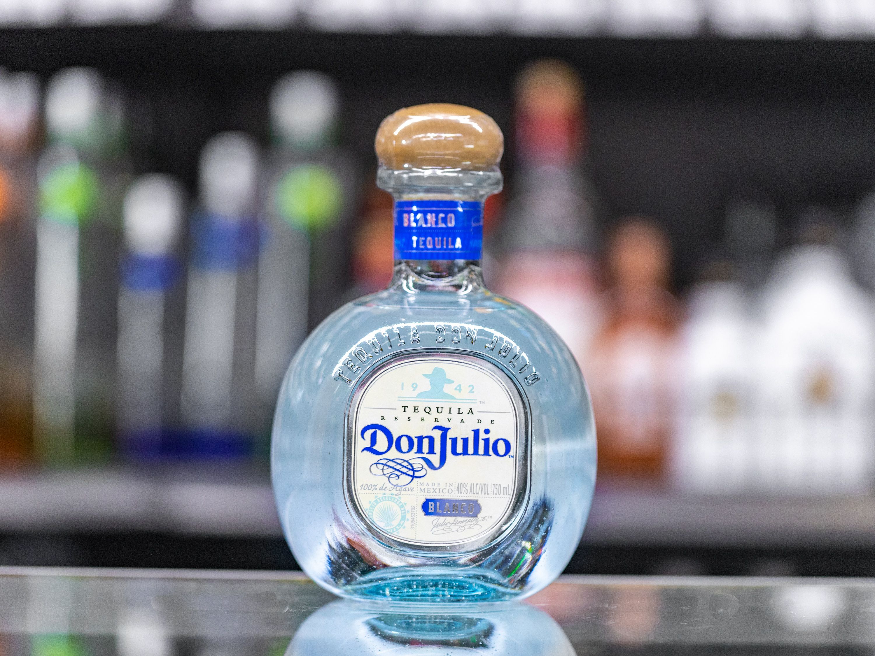 Order 375 ml. Don Julio Blanco tequila food online from Eagle Liquor Beer & Wine Market store, Los Angeles on bringmethat.com