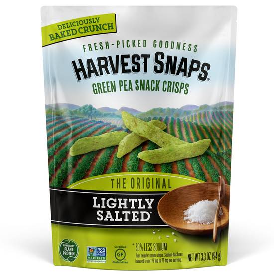 Order Harvest Snaps Green Pea Snack Crisps, Lightly Salted, 3.3 OZ food online from Cvs store, WEST COVINA on bringmethat.com