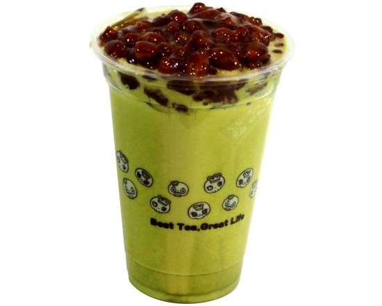 Order Red Bean Matcha Milk Tea 日式紅豆抹茶 food online from Vivi Bubble Tea store, Aurora on bringmethat.com