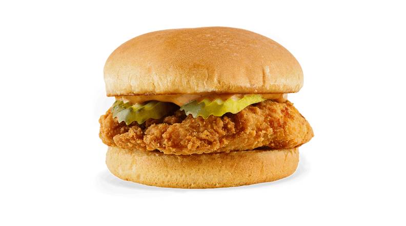 Order Spicy Chicken Sandwich food online from Freddy Frozen Custard & Steakburgers store, Lakewood on bringmethat.com