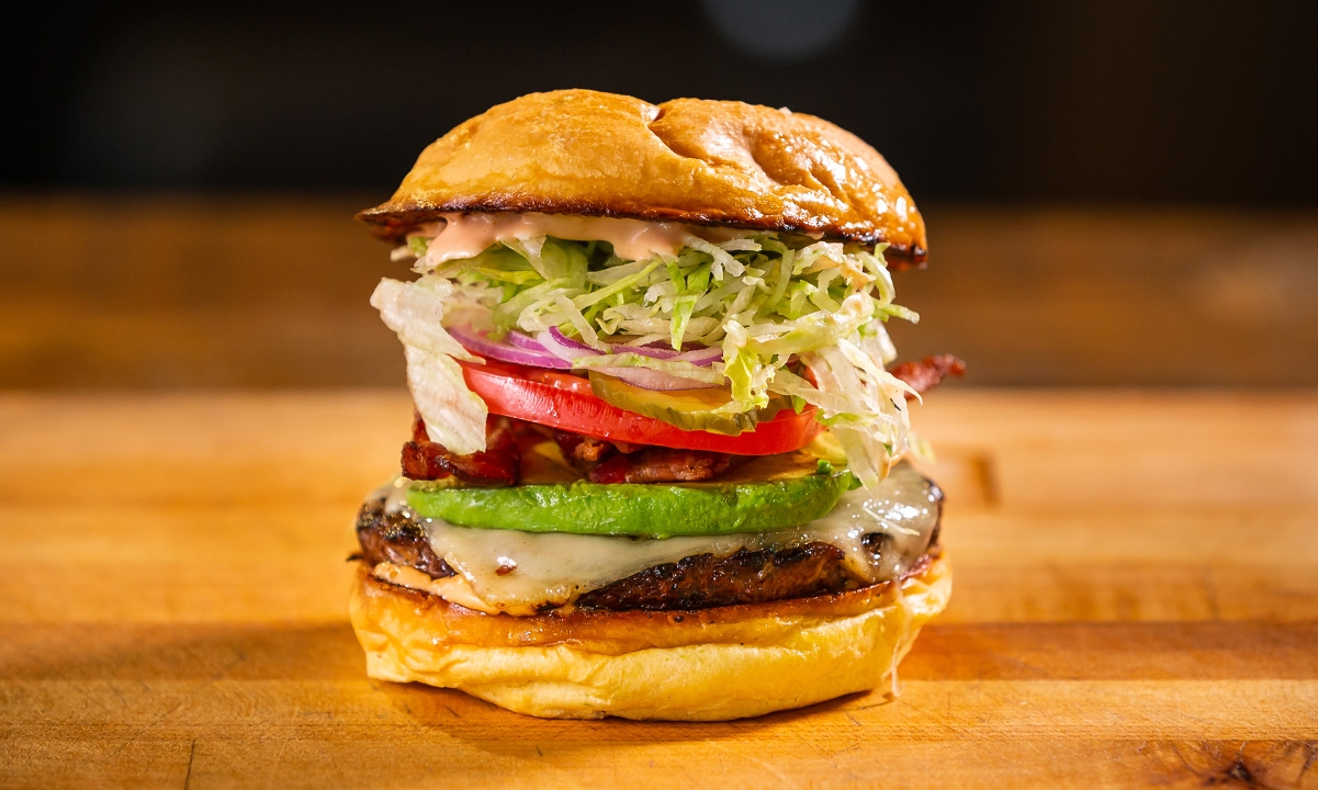 Order California Burger food online from Buckhorn Grill store, Vacaville on bringmethat.com