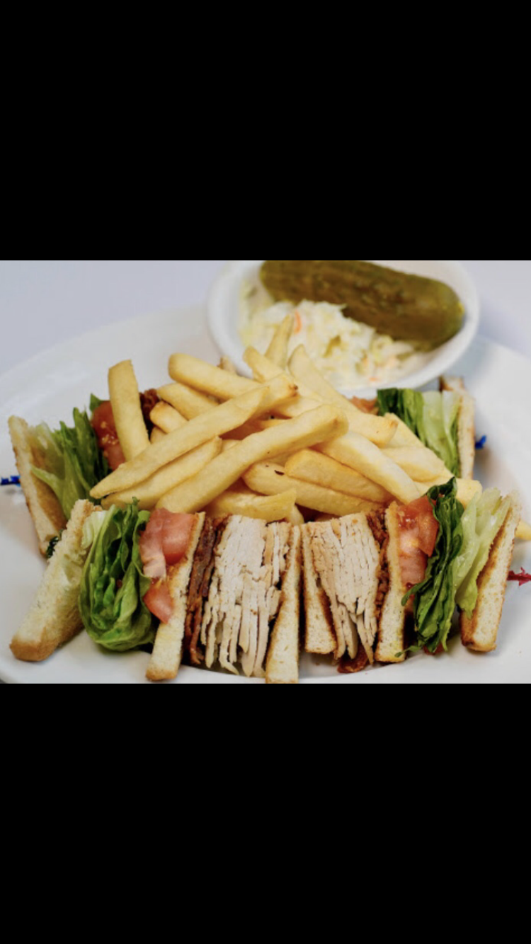 Order Turkey Triple Decker Sandwich food online from Taste Cafe & Grill store, Ozone Park on bringmethat.com