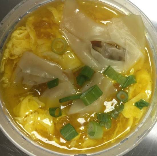 Order Wonton Egg Drop Soup food online from China King store, St. Louis on bringmethat.com