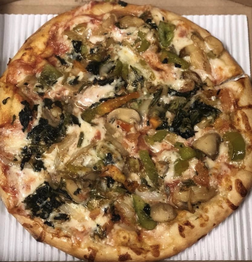 Order 6. Vegetarian Pizza food online from Galaxy Pizza store, Philadelphia on bringmethat.com