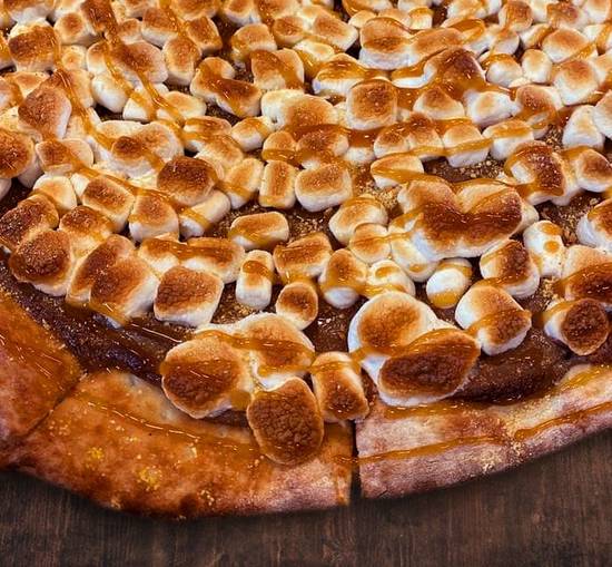 Order S'mores Pizza Medium 6 Slices food online from Pizza Amore The Wood Fire Way store, Grand Island on bringmethat.com