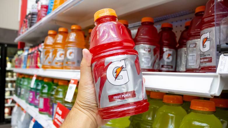 Order Gatorade Red Bottle food online from The Indian Spice Palace store, Chicago on bringmethat.com