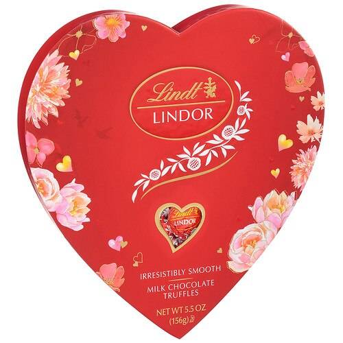 Order Lindor Valentine's Chocolate Heart - 5.5 oz food online from Walgreens store, Walkertown on bringmethat.com