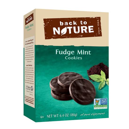 Order Back to Nature Mint Fudge Cookies (6.4 oz) food online from Rite Aid store, Eugene on bringmethat.com