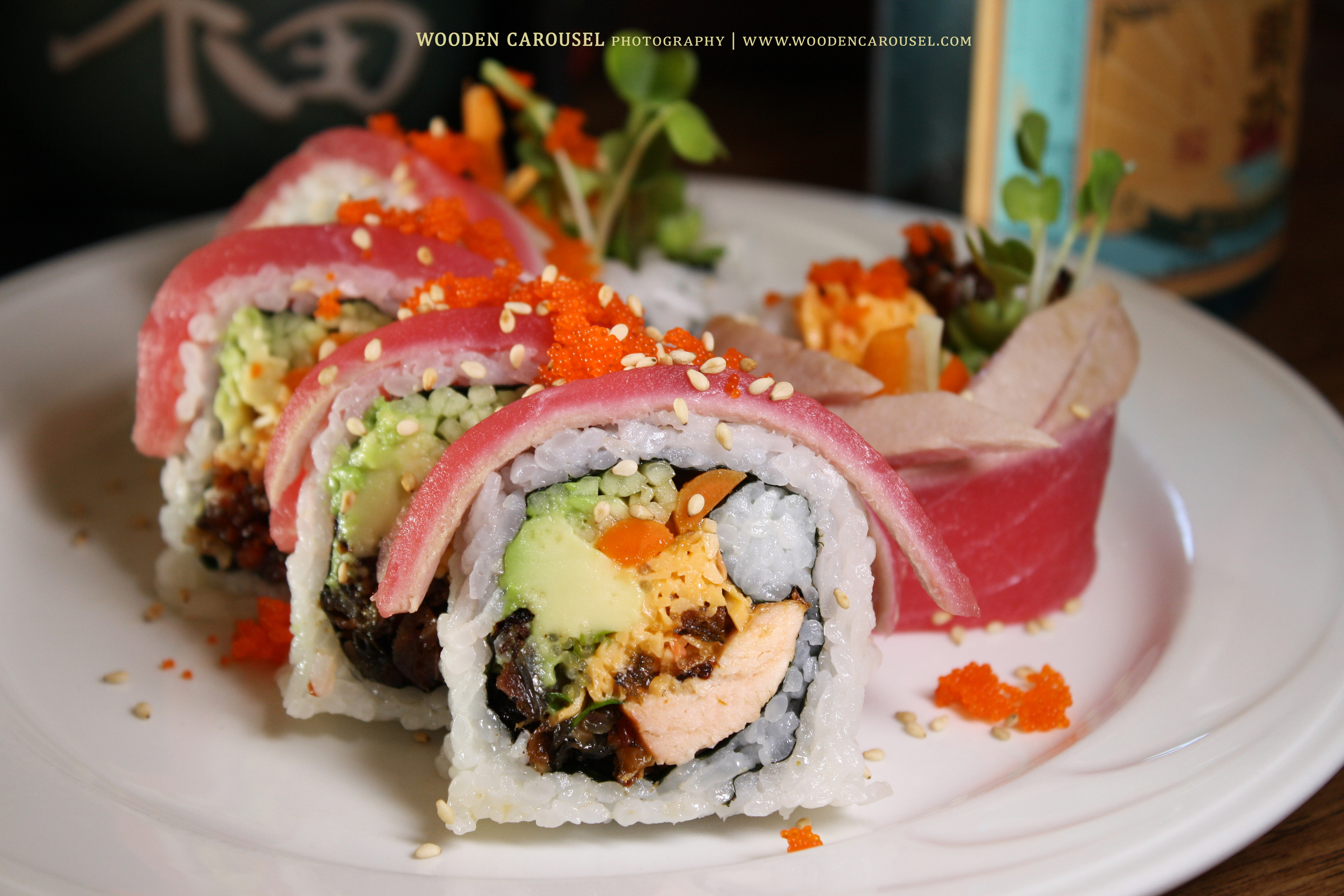 Order Red Rock Roll food online from Crazy Tokyo Sushi store, Woodland Hills on bringmethat.com