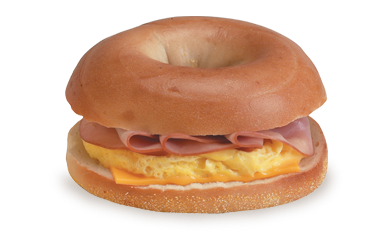 Order Ham, Egg & Cheese on a Bagel  food online from Bagelry store, Rockville Centre on bringmethat.com