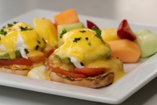 Order Eggs Benedict food online from Nudy Cafe store, West Chester on bringmethat.com