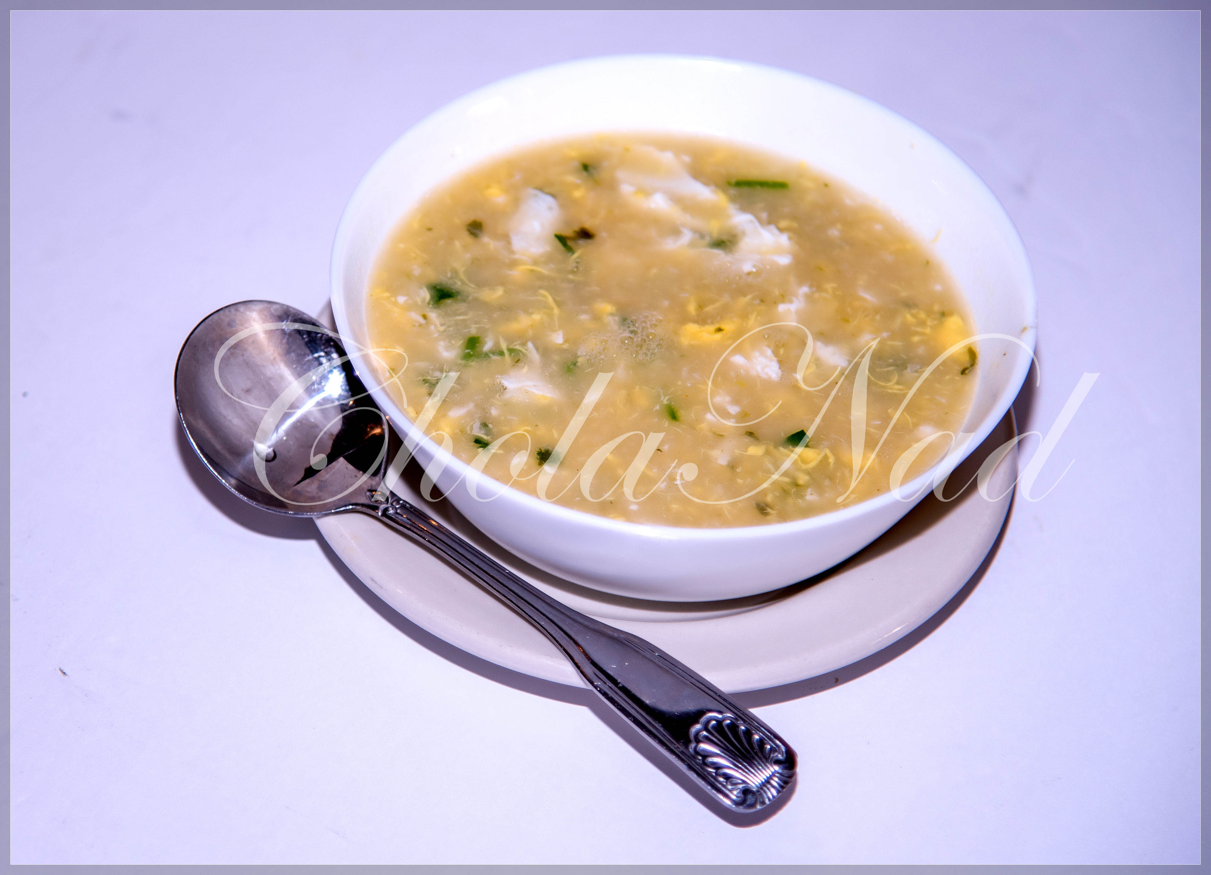 Order Chicken egg drop soup food online from Cholanad store, Chapel Hill on bringmethat.com