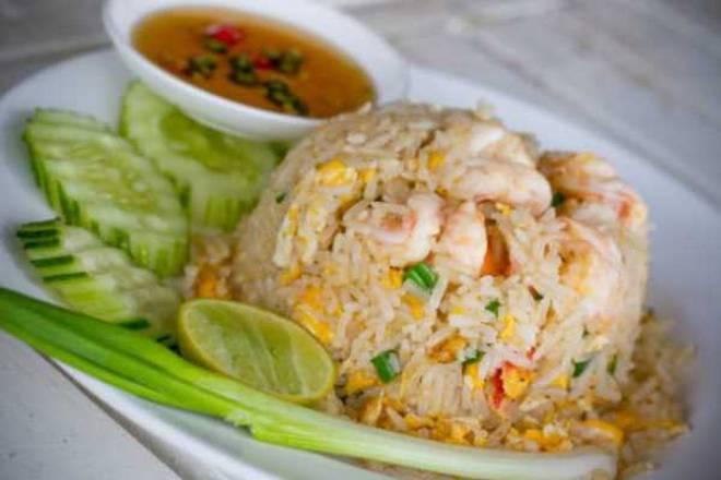 Order Shrimp & Egg Fried Rice food online from 8 elements perfect cuisine store, San Jose on bringmethat.com