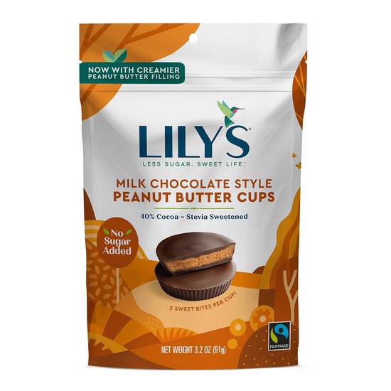 Order Lily's Milk Chocolate Peanut Butter Cups, 3.2 OZ food online from Cvs store, DOVER on bringmethat.com