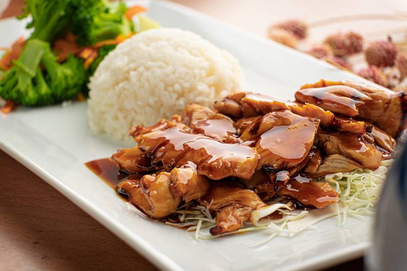 Order Teriyaki Grill - Chicken food online from Ginza Japanese Restaurant store, Houston on bringmethat.com