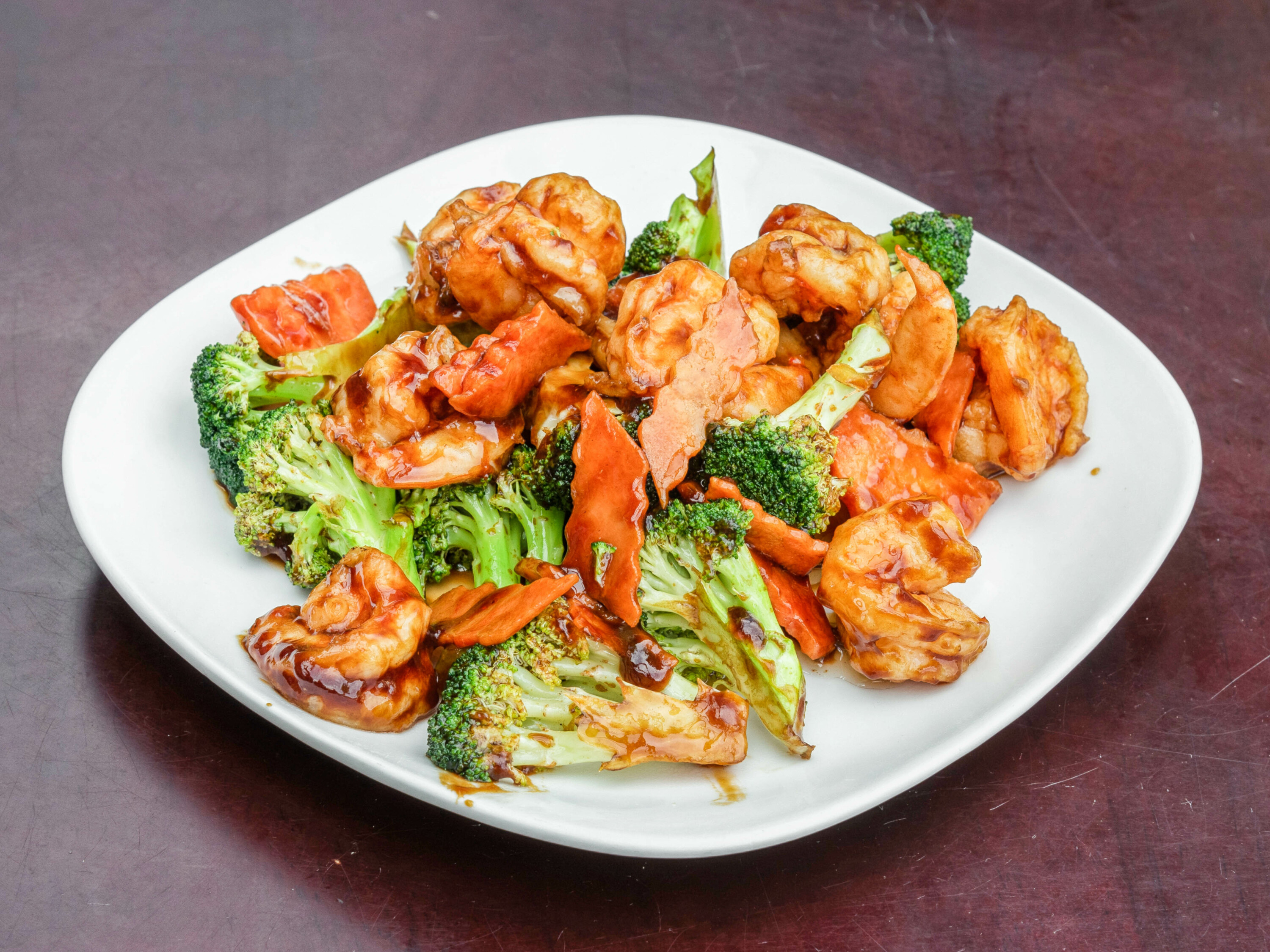 Order S3. Shrimp with Broccoli food online from Thousand Crane store, Manchester on bringmethat.com