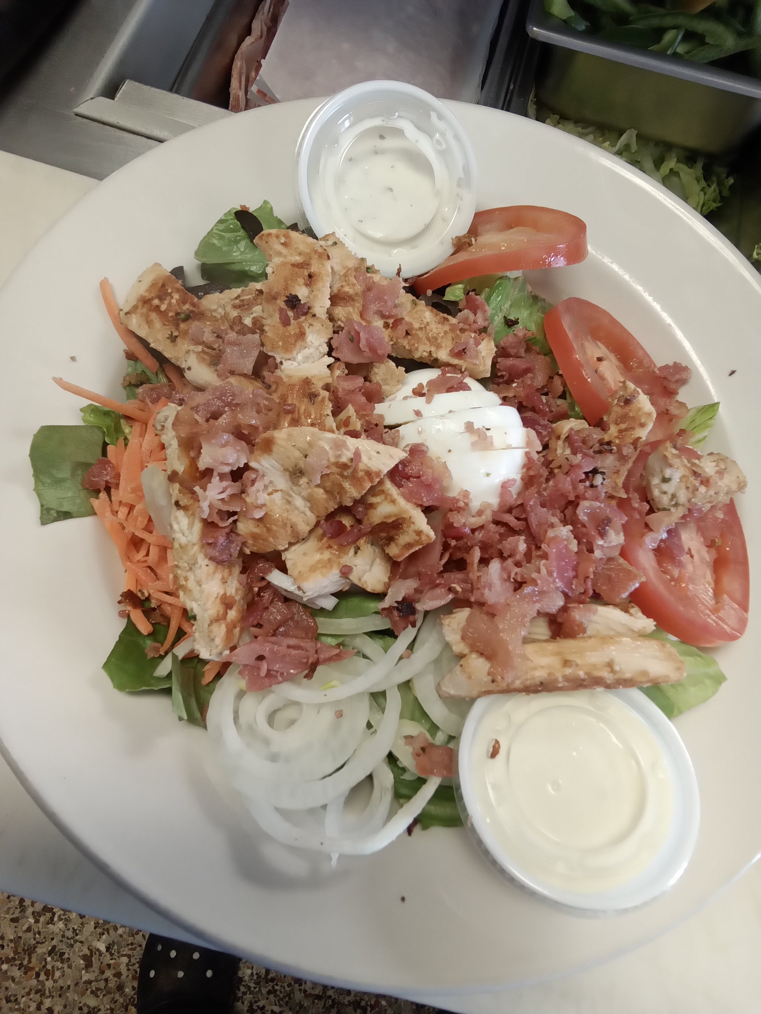 Order Brother's Salad - Salad food online from Brother Pizza Pasta & Sub store, Harrisonburg on bringmethat.com