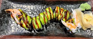 Order Caterpillar Roll food online from Mochi Sushi store, Sugar Land on bringmethat.com