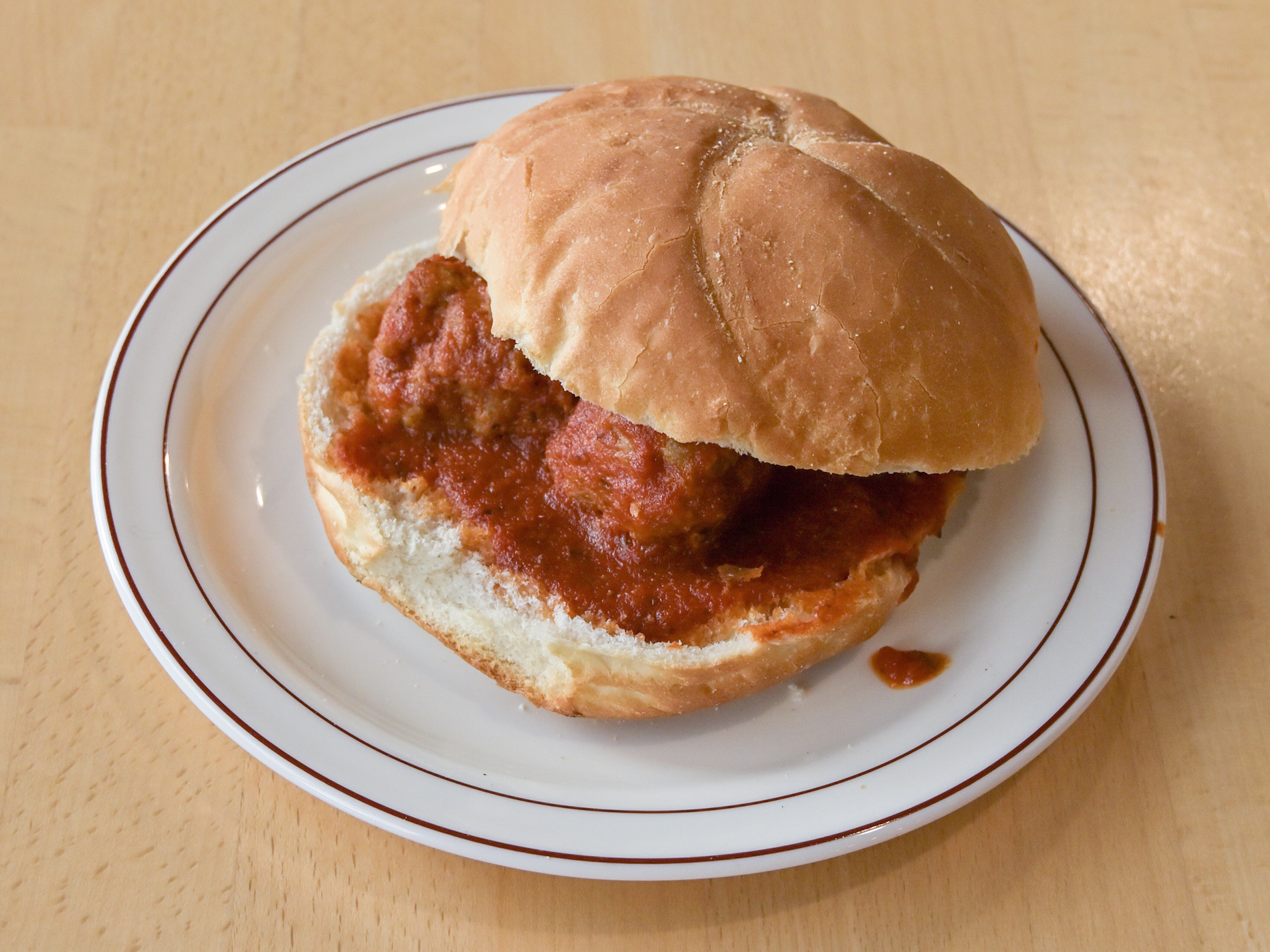 Order Meatball Sandwich food online from Revello Pizza store, Kingston on bringmethat.com