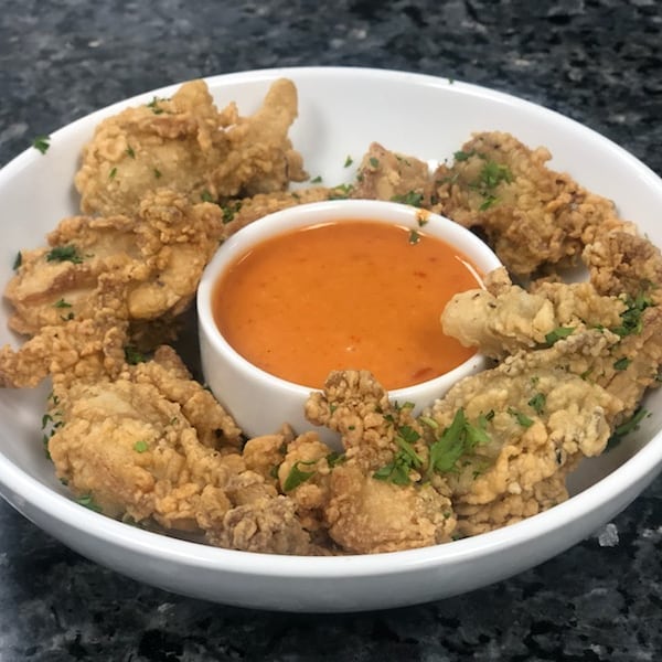 Order Fried Oysters food online from Blue Waters Caribbean & Seafood Grill store, Temple Hills on bringmethat.com