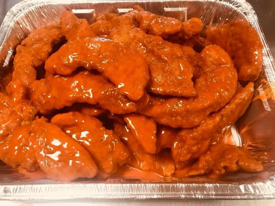 Order Buffalo Chicken Fingers - Appetizers food online from Affamato Pizza & Italian Restaurant store, Norristown on bringmethat.com