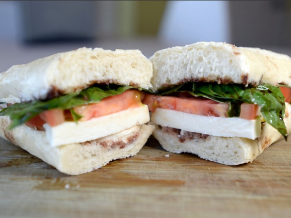 Order Caprese Sandwich food online from Eats & Sweets store, Lafayette on bringmethat.com
