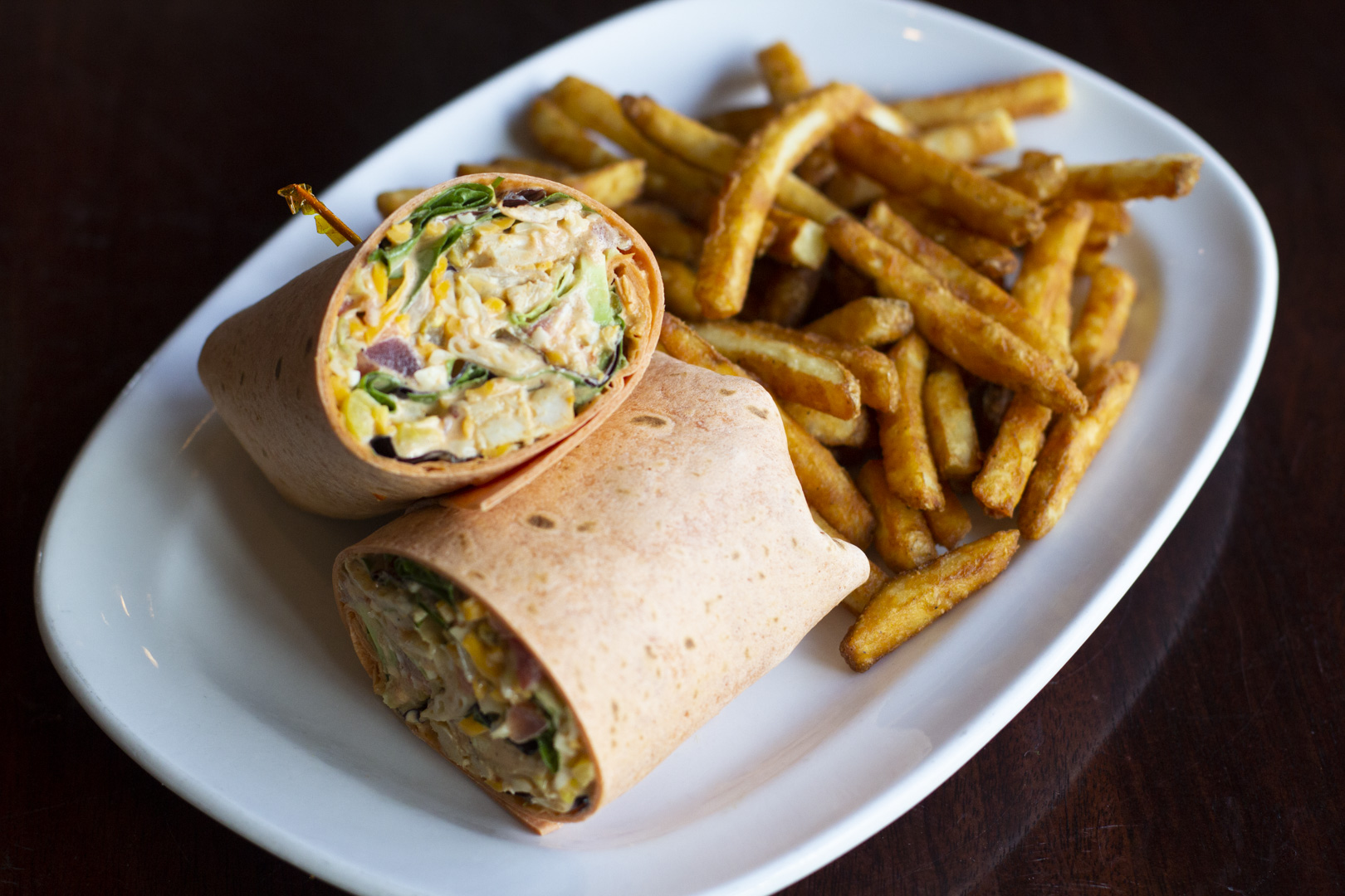 Order Chipotle Chicken Wrap food online from Jake N Joes Sports Grille store, Foxborough on bringmethat.com