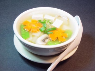 Order Tofu Soup food online from Siam Pasta Thai Cuisine store, Chicago on bringmethat.com