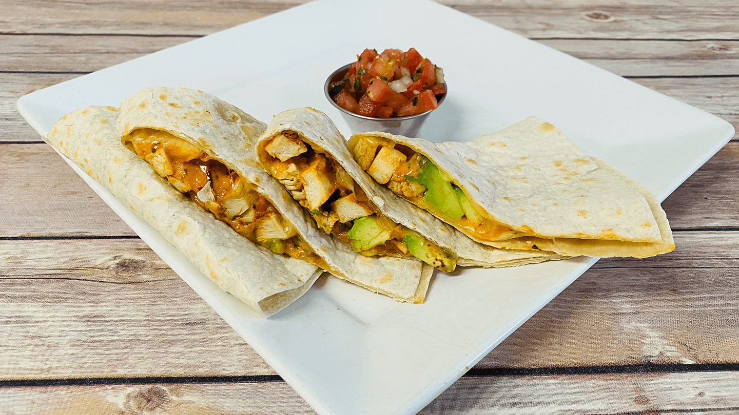 Order Chicken Chipotle Quesadilla food online from Coupa Cafe store, Stanford on bringmethat.com