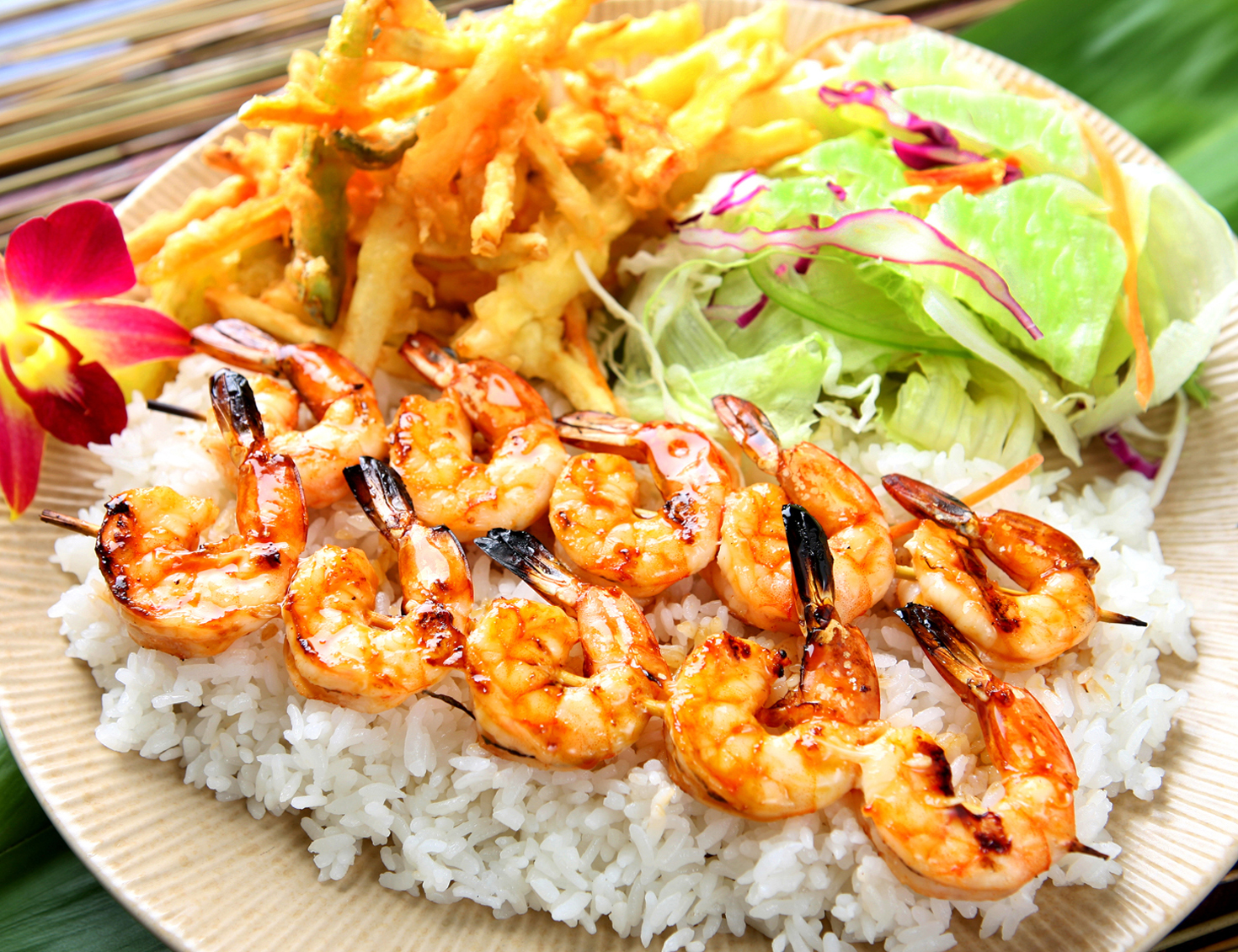 Order #3. Shrimp Kabobs food online from Teriyakiya store, Granada Hills on bringmethat.com