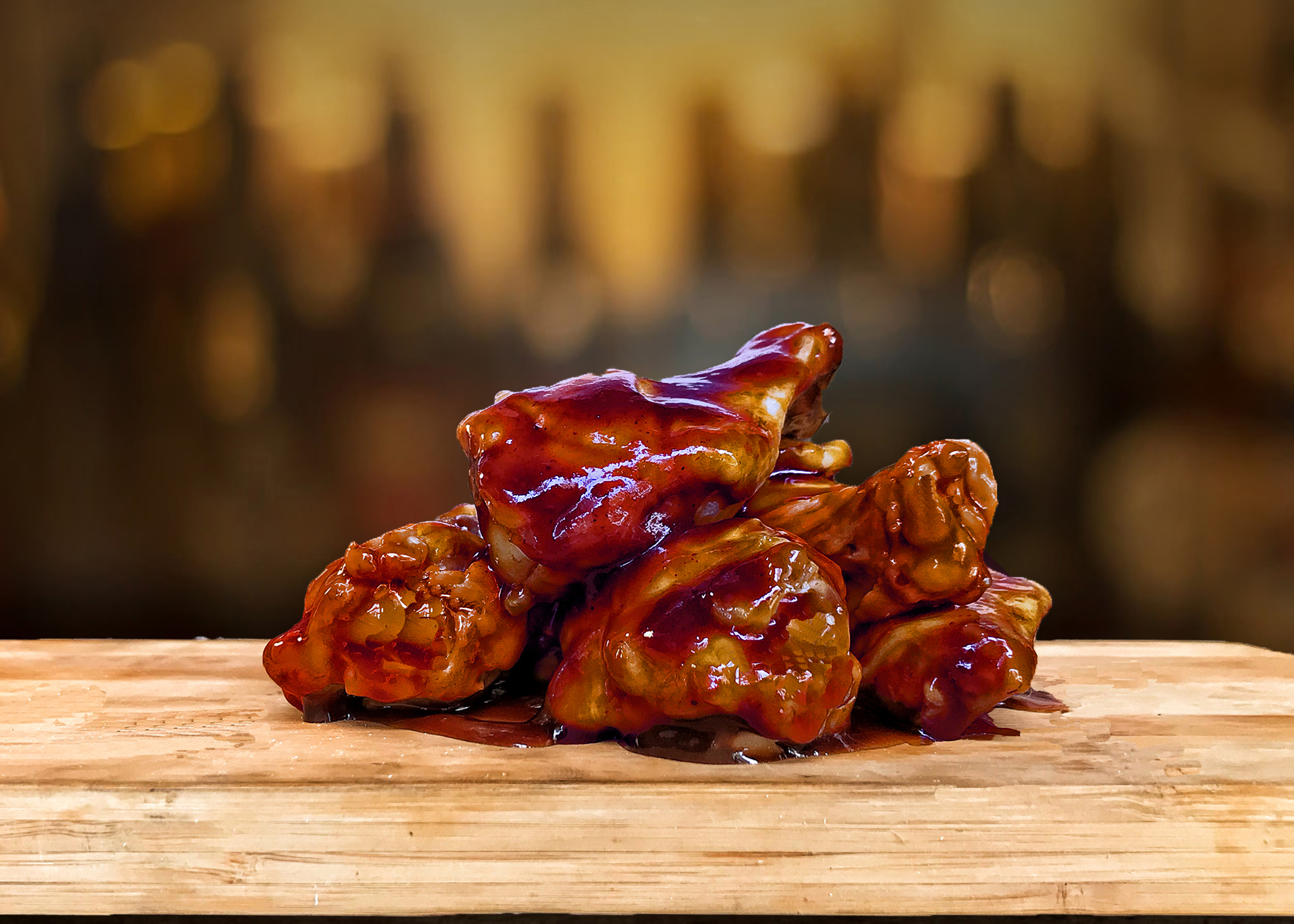Order Honey BBQ Wings  food online from Wing O Maniac store, Los Angeles on bringmethat.com
