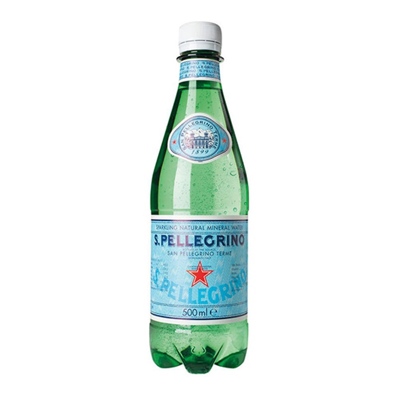 Order Sparkling Water - 500 ml food online from Sweetfin Poké store, Santa Monica on bringmethat.com