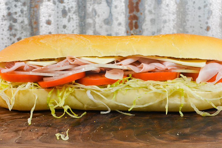 Order Ham & Cheese Hoagie food online from Ciconte Pizzeria Gibbstown store, Greenwich Township on bringmethat.com