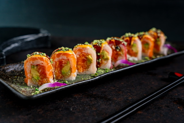 Order Michelle Roll food online from Kinha Sushi store, Garden City on bringmethat.com