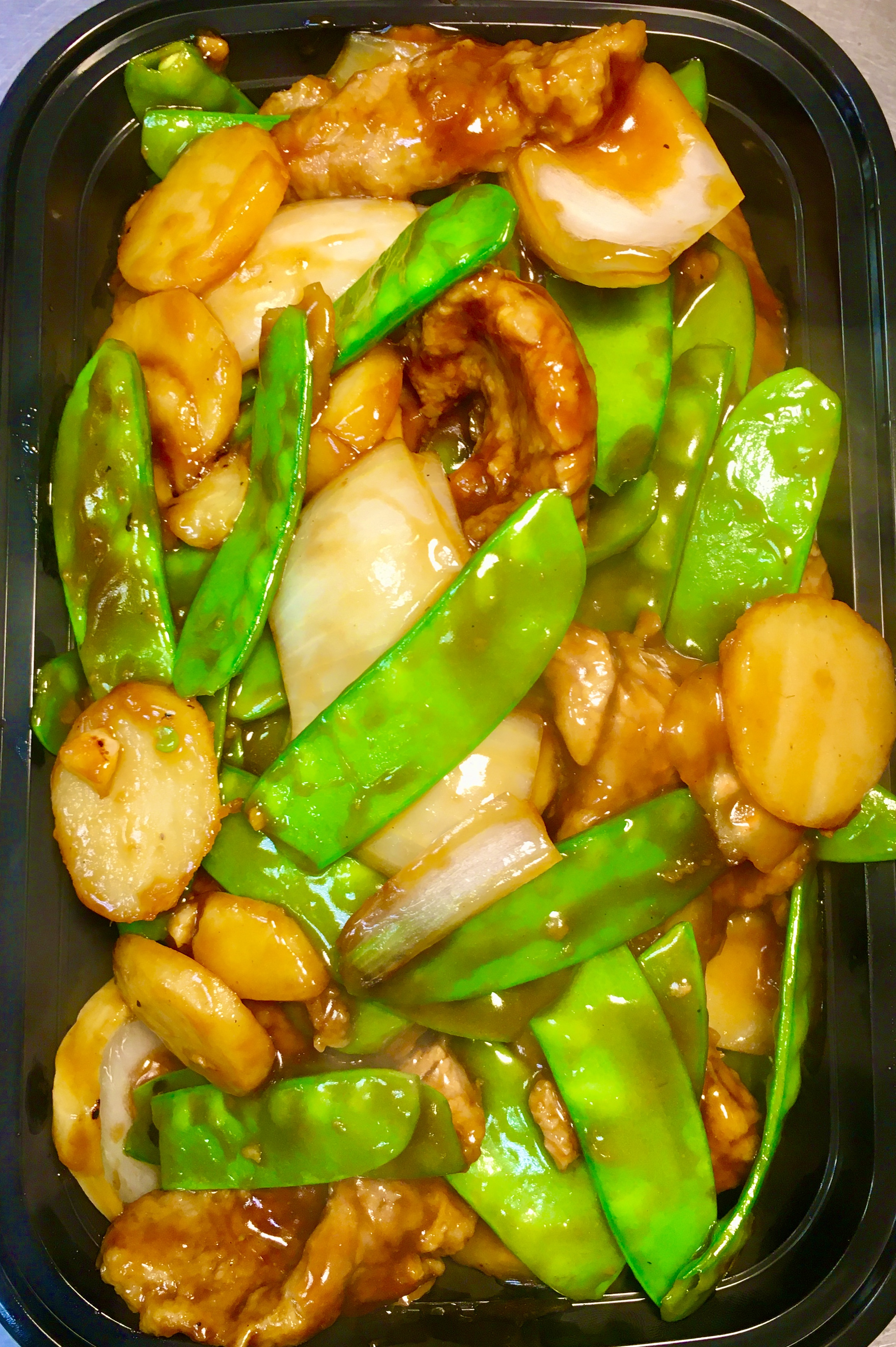 Order Beef with Peapods food online from Taste Of China store, Naperville on bringmethat.com