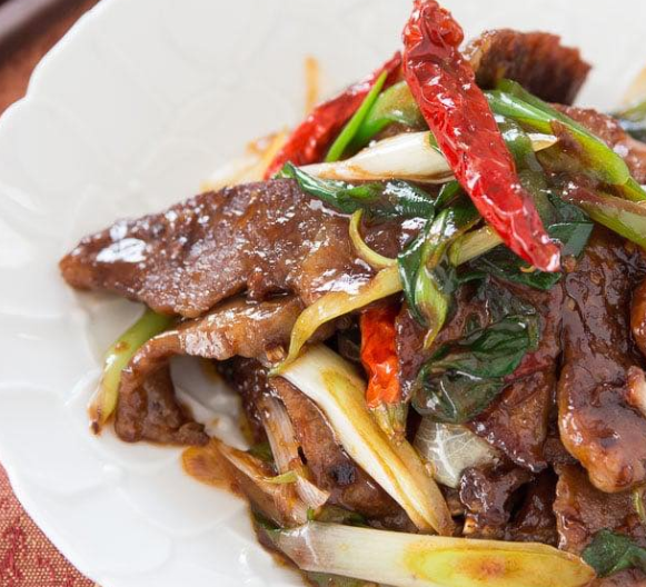 Order S5. Mongolian Beef food online from China Garden- Augusta store, Augusta on bringmethat.com