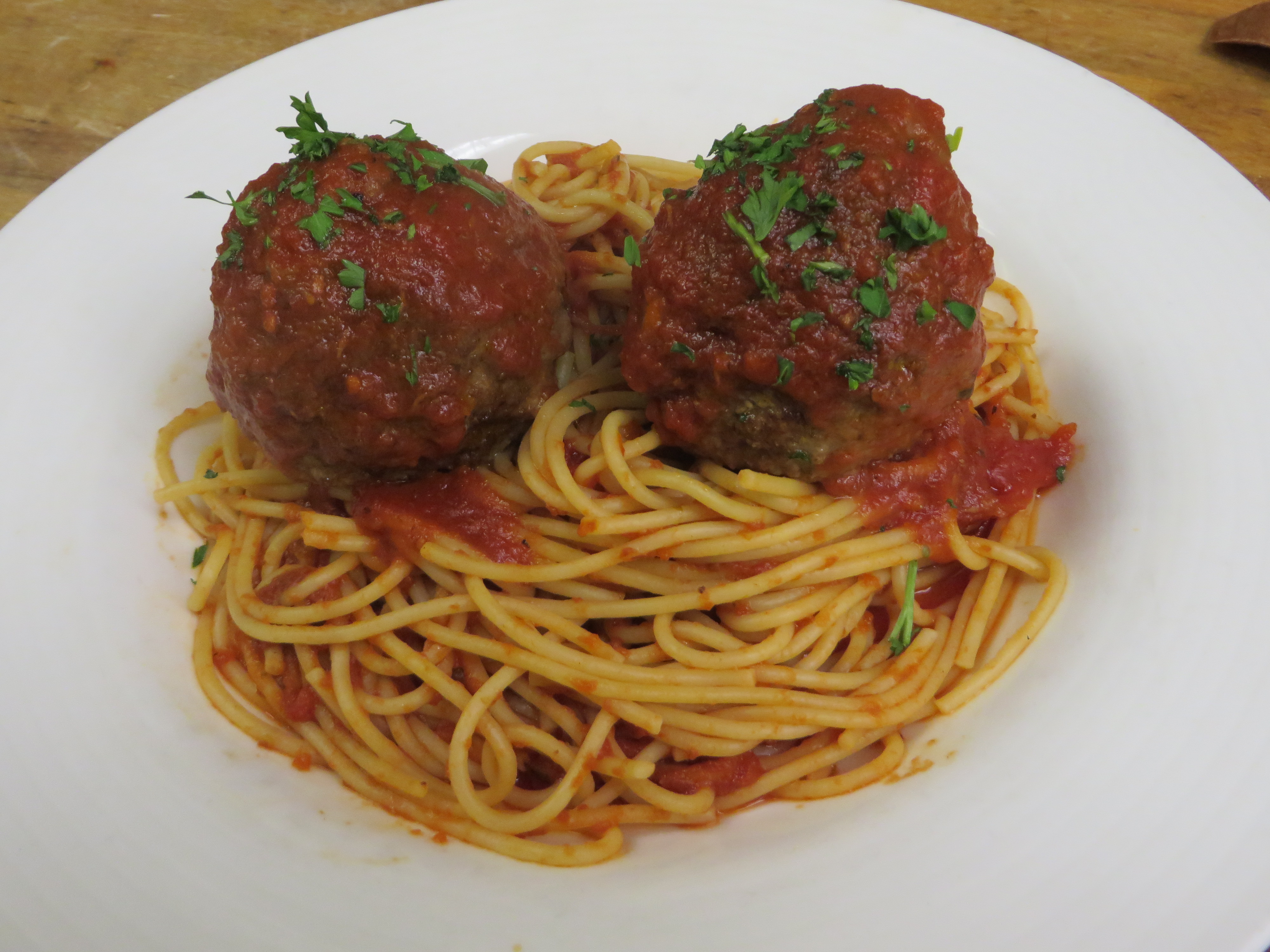 Order Spaghetti & Meatballs food online from Mezzo Bistro store, Las Vegas on bringmethat.com