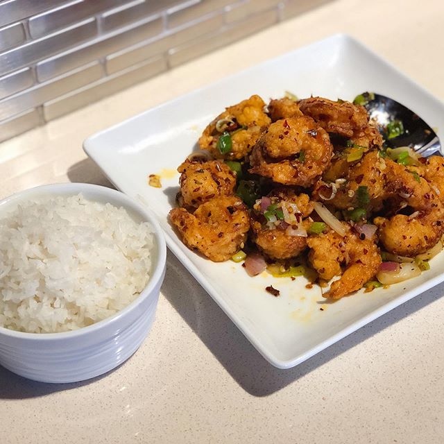 Order AC0. Salt and Pepper Shrimp food online from Happy Wok Asian Corner store, Elmwood Park on bringmethat.com