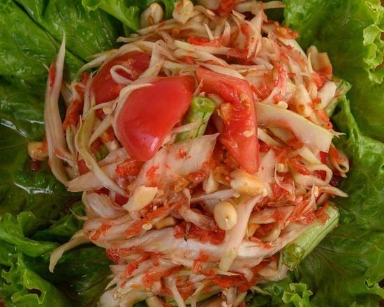 Order Laos Style Papaya Salad food online from Taste of Thai and Sushi store, Houston on bringmethat.com